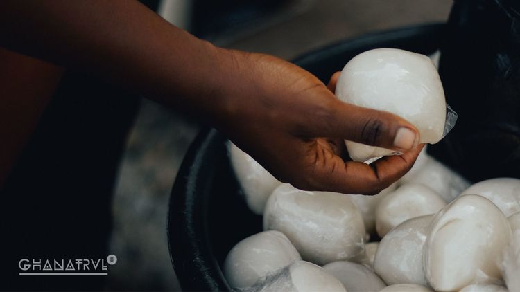 Ghanaian Cuisine Guide: Fufu<br>A bowl of freshly made Fufu