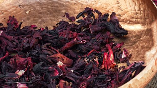 Sobolo - spicy refreshing hibiscus drink<br>Hibiscus