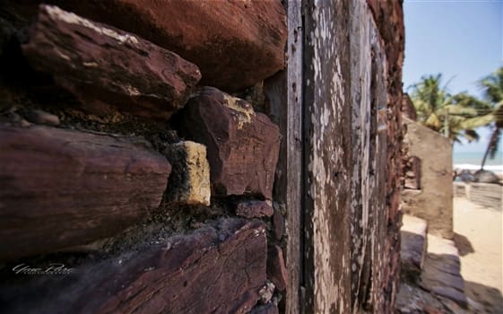 Fort Komenda<br>Details of the masonry