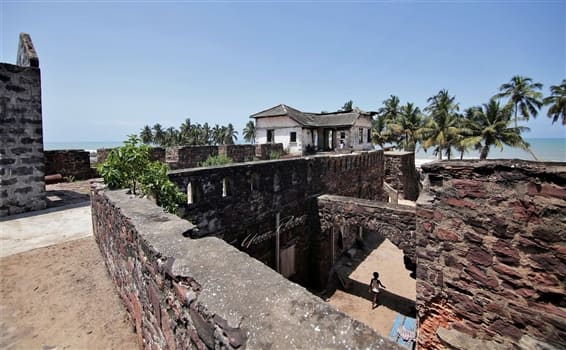 Fort Komenda<br>The roof structure