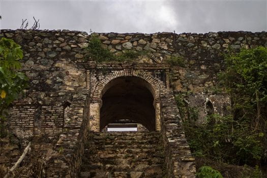 Fort Batenstein<br>Fort Batenstein - The front entrance