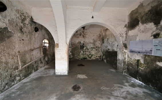 Fort Prinzenstein<br>The dungeons