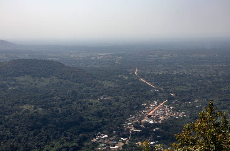 Mount Afadja<br>The view off Mount Afadjo