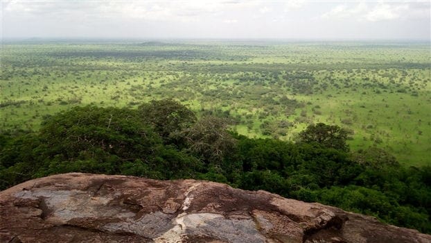 Shai Hills<br>The view