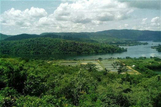 Volta Lake<br>Volta Lake near Akosombo