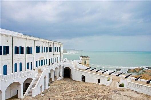 Cape Coast Travel Guide<br>Cape Coast castle courtyard