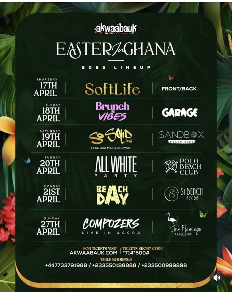 Easter in Ghana - Brunch N Vibes