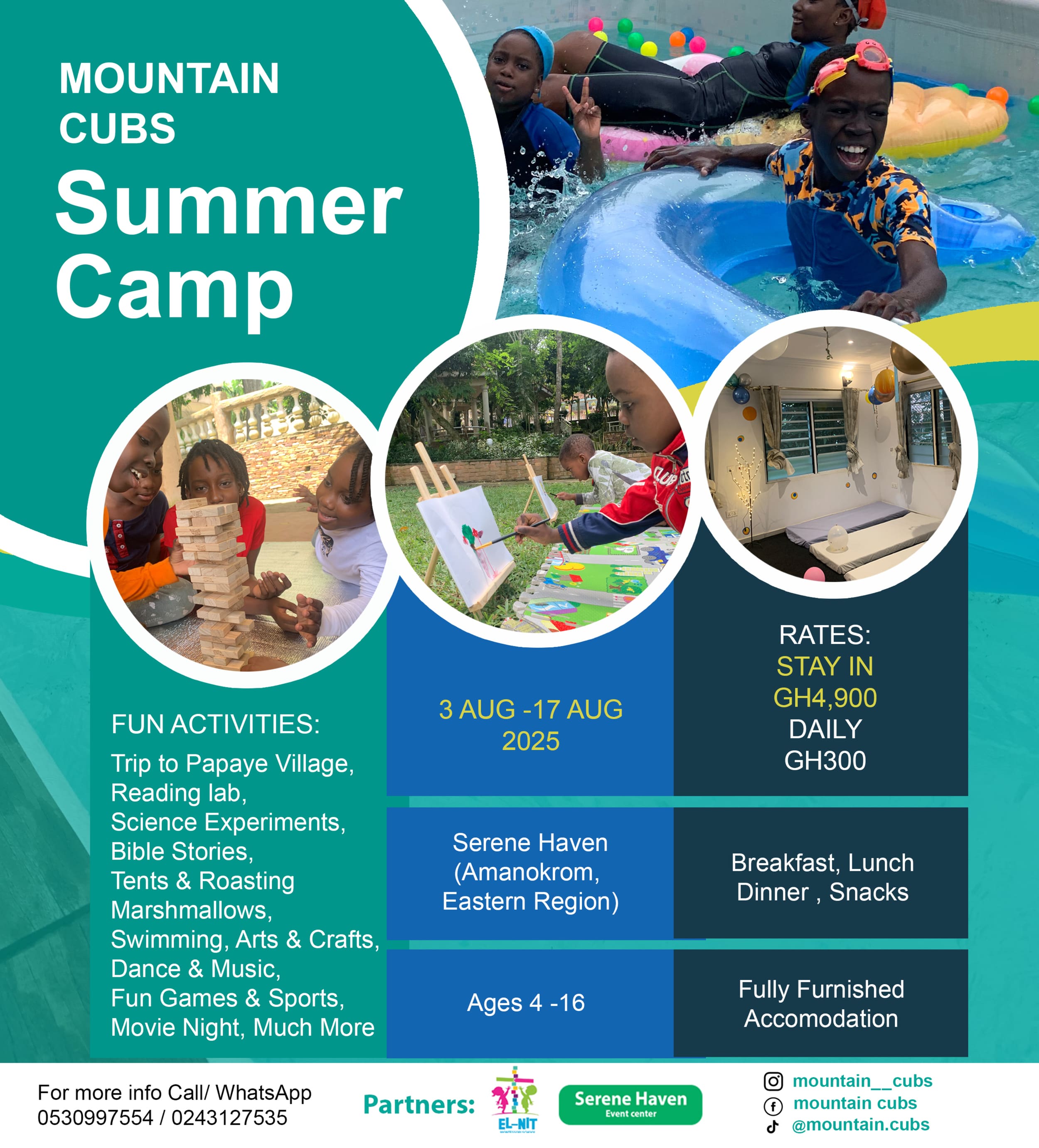 Mountain Cubs Summer Camp