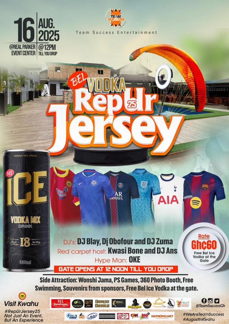 BEL Vodka’s Rep Ur Jersey
