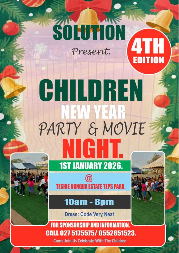 Children’s New Year Party & Movie Night Children’s New Year Party & Movie Night