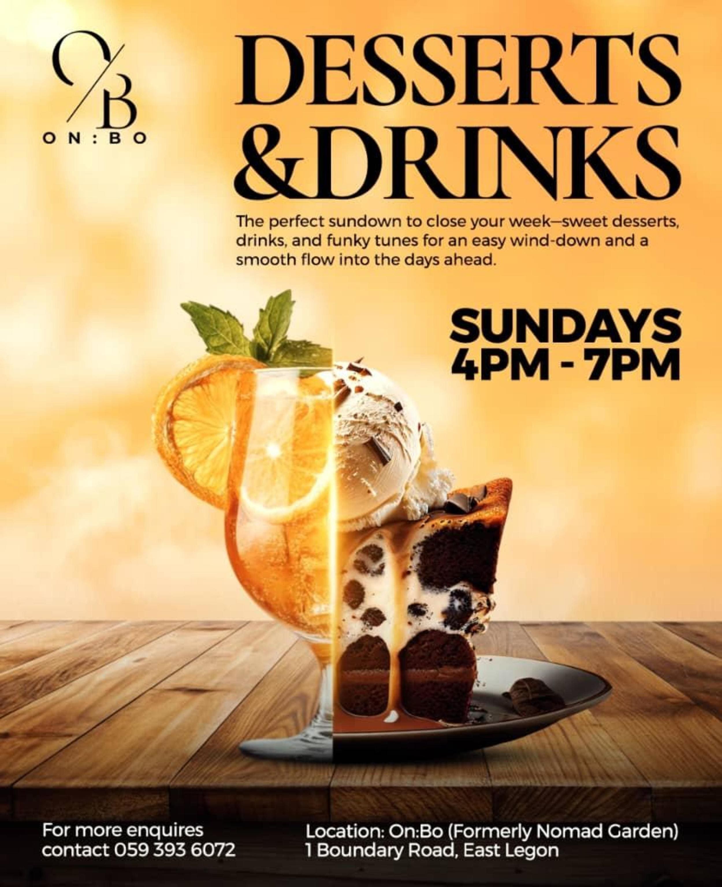 Desserts & Drinks