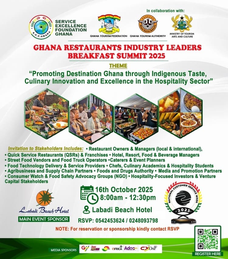 Ghana Restaurants Industry Leaders Breakfast Summit 2025