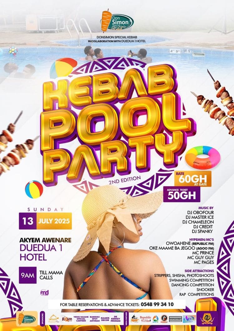 Kebab Pool Party