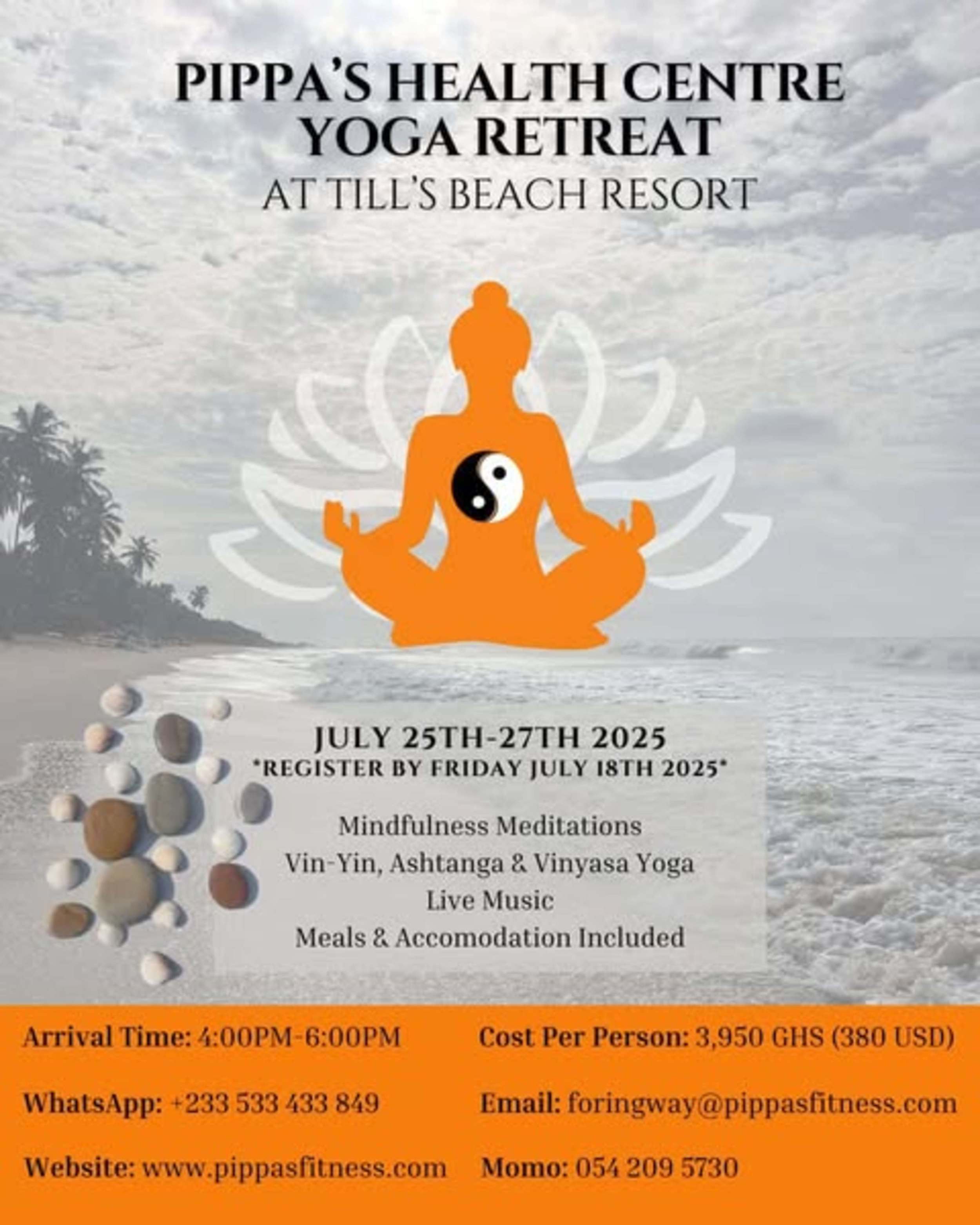 Pippa's Health Centre Yoga Retreat