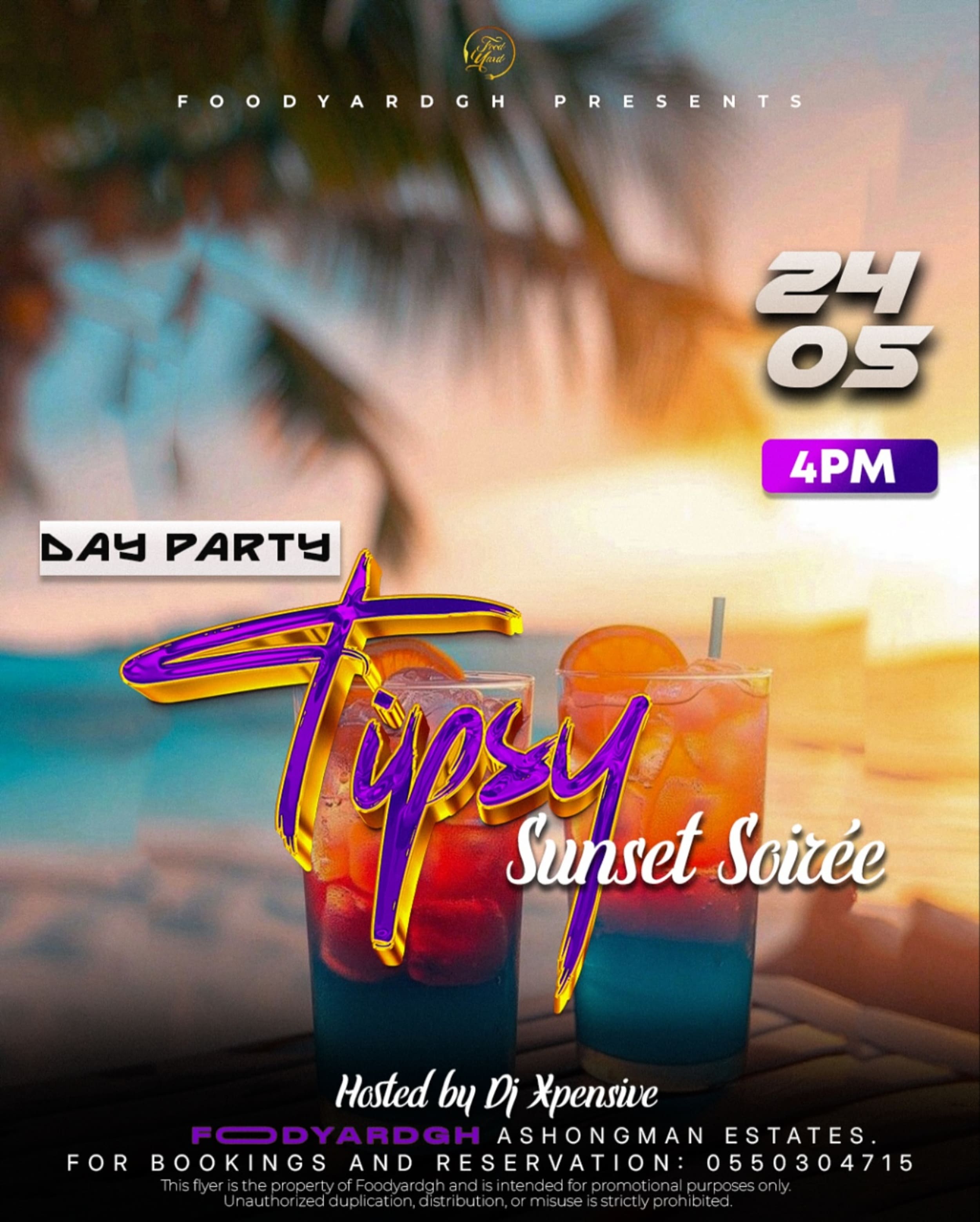 Tipsy Sunset Soiree
