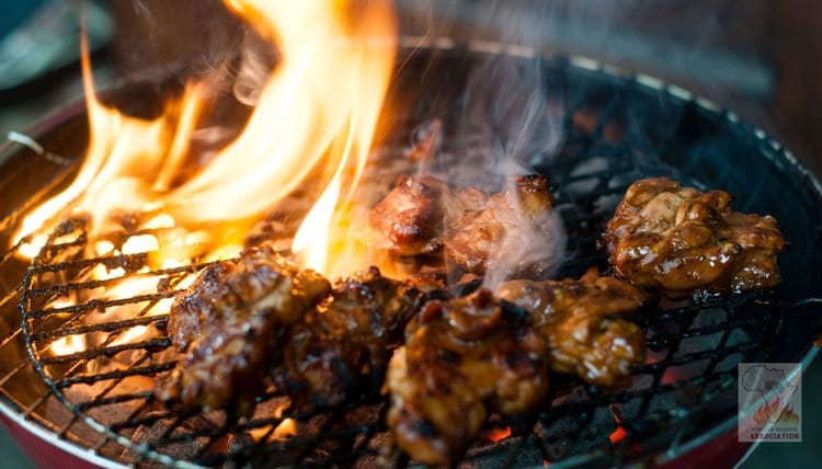 African BBQook Association - Chicken wings on bbq